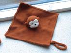 Knuffeldoek aap of aapje van Prénatal met gehaakte bovenkant, Ophalen of Verzenden, Zo goed als nieuw, Overige typen