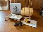 SPLINTERNIEUWE Wood Barrel Bluetooth speaker., Verzenden, Nieuw
