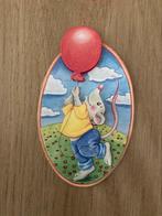 3D plaatje muis ballon, Hobby en Vrije tijd, Kaarten | Zelf maken, Ophalen of Verzenden, Nieuw