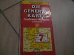 Generalkarte van Duitsland: Nord-Bayern, Boeken, Atlassen en Landkaarten, Gelezen, Duitsland, Die Generalkarte, 1800 tot 2000