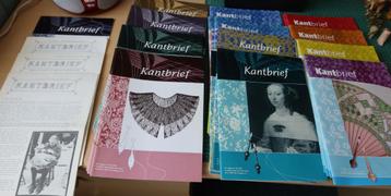 Kantklossen - Kantbrief - 15 jaargangen en 1 los nummer beschikbaar voor biedingen