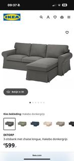 Ektorp bank met lounge, Ophalen, Zo goed als nieuw