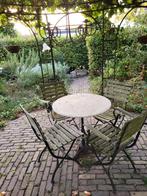Brocant tuinset frans bistroset, Ophalen, Gebruikt, Tuinset, Overige materialen