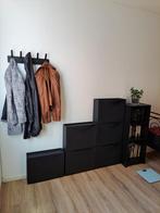 Zwarte IKEA schoenenkast - Ruim!, Huis en Inrichting, Kasten | Schoenenkasten, Ophalen of Verzenden, Zo goed als nieuw