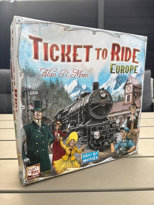 Ticket to Ride // Europe, Hobby en Vrije tijd, Gezelschapsspellen | Bordspellen, Zo goed als nieuw, Verzenden