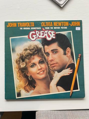 Grease Soundtrack 2x LP beschikbaar voor biedingen