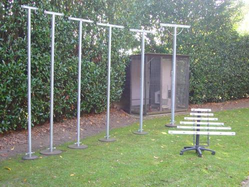 Sterke duurzame waslijnpalen vanaf €43,- (onderhoudsvrij), Tuin en Terras, Tuinhekken en Hekwerk, Nieuw, Dubbelstaafmat hekwerk