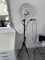 Professionele ringlamp cri95 met 3 instelbare kleuren, Ophalen, Zo goed als nieuw