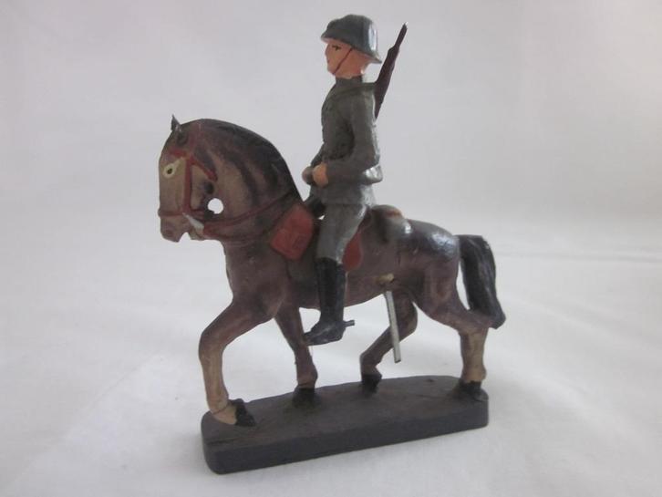 Fabrication Belge (Durso?) Cavallerie Nederland 11 cm., Verzamelen, Militaria | Tweede Wereldoorlog, Landmacht, Miniatuur of Beeldje