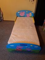 Peppa Pig peuterbed met pretura matras 60x120, Zo goed als nieuw, Minder dan 140 cm, Minder dan 70 cm, Ophalen