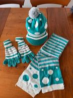 Set: muts, sjaal, handschoenen, Gebruikt, Setje, 110 t/m 116, Jongen of Meisje