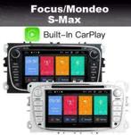 Ford Focus Mondeo Smax navigatie android 10 wifi dab+ carkit, Ophalen of Verzenden