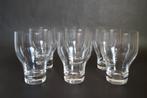 6x kristal water bierglas Rosenthal Lotus Wiinblad Latham, Glas of Glazen, Gebruikt, Ophalen of Verzenden, Glas