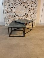 Nieuwe set van 2 salontafels marmer nu voor €75, Huis en Inrichting, Ophalen, ., Nieuw, .