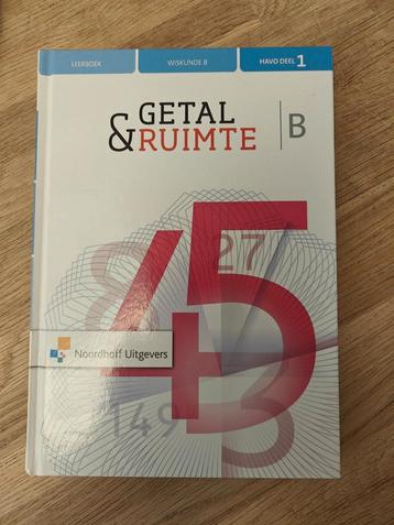 Getal en Ruimte 12e ed havo wiskunde B deel 1 beschikbaar voor biedingen