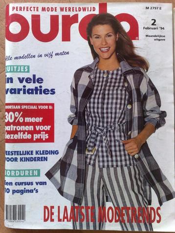 Burda februari nr. 2 / 1994 ,feest kleding voor kinderen beschikbaar voor biedingen