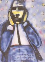 HERMAN BROOD Reproductie ZELFPORTRET 1986, Antiek en Kunst, Kunst | Litho's en Zeefdrukken, Ophalen of Verzenden