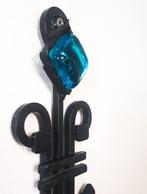 Deense Brutalist muur kandelaar van Dantoft Kunstartikler, Antiek en Kunst, Ophalen of Verzenden, Overige materialen