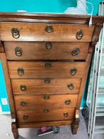 Antieke Empire Chiffonière - Hollandse Ladekast, Ophalen