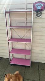 Stellingkast roze 69x30x170 cm, Huis en Inrichting, Ophalen, Zo goed als nieuw
