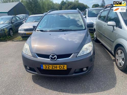 Mazda 5 2.0 CiTD Touring, Auto's, Mazda, Te koop, Diesel, Euro 4, E, MPV, Handgeschakeld, Origineel Nederlands, Zilver of Grijs