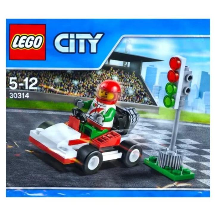 LEGO 30314 City Go-Kart Racer (Polybag), Kinderen en Baby's, Speelgoed | Duplo en Lego, Nieuw, Lego, Complete set, Ophalen of Verzenden