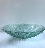 Vintage ijsgroene bubble schaal van Pavel Panek, Ophalen of Verzenden