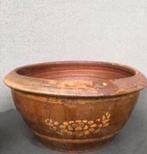 Terracotta grote vorstvrije bloempotten dubbel gebakken, 25 tot 40 cm, Gebruikt, Rond, Minder dan 40 cm