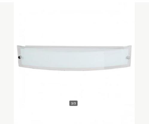 Wofi Lorenz 975401640000 wandlamp led 15W 40cm nikkel NIEUW, Huis en Inrichting, Lampen | Wandlampen, Nieuw, Glas, Metaal, Ophalen of Verzenden