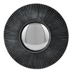 Clayre-Eef-Spiegel-Ø29-Grijs-Kunststof-Rond-Wandspiegel-Muur, Huis en Inrichting, Minder dan 50 cm, Rond, Nieuw, Ophalen of Verzenden