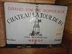 6x Chateau la Tour de By Cru Bourgeois 2000., Verzamelen, Wijnen, Frankrijk, Nieuw, Ophalen of Verzenden, Rode wijn