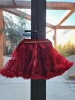 Nieuwe rode petticoat! Volwassenen-one size, Kleding | Dames, Ophalen of Verzenden, Nieuw, Carnaval, Kleding