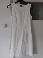 H&M gebroken wit mouwloze jurk in broderie motief, Maat 42/44 (L), H&M, Ophalen of Verzenden, Wit