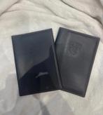 Nieuw porsche documenten houder voor auto papieren, Ophalen of Verzenden, Nieuw, Zwart, Leer