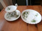 kop en schotel royal albert bone china trillium england, Verzamelen, Ophalen of Verzenden, Zo goed als nieuw, Porselein, Kop en/of schotel