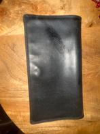 Vintage leren clutch, Overige merken, Gebruikt, Zwart, Ophalen of Verzenden