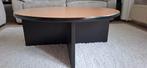Salontafel rond beuken / zwart, Ophalen, Gebruikt, 50 tot 100 cm, Rond