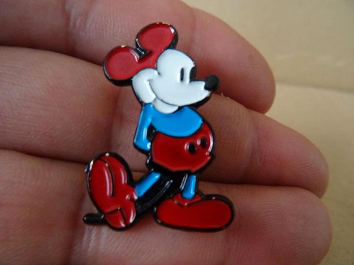Vintage speld Mickey Mouse speld vintage 3cm Walt Disney ?, Verzamelen, Disney, Gebruikt, Overige typen, Mickey Mouse, Ophalen of Verzenden
