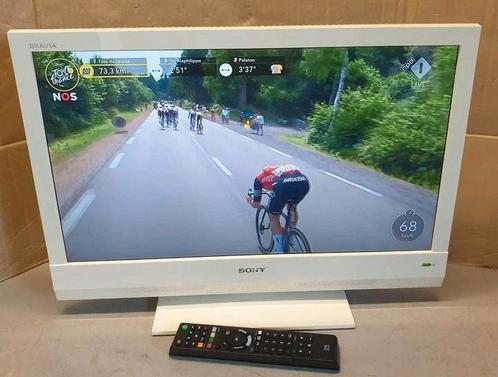 Sony bravia kdl-22bx200 22 inch monitor televisie wit, Computers en Software, Monitoren, Gebruikt, HDMI, USB-C, VGA, LED, Full HD