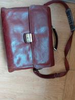 Castelijn en Beerens Leren Aktetas of laptoptas, Overige merken, Gebruikt, Bruin, Ophalen of Verzenden