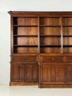 Bibliotheekkast boekenkast eiken groot, Ophalen, Gebruikt