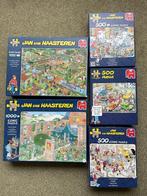 5x Jan van Haasteren, Hobby en Vrije tijd, Denksport en Puzzels, Ophalen of Verzenden, 500 t/m 1500 stukjes, Gebruikt, Legpuzzel