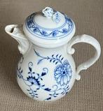 Meissen koffie kannetje met deksel. Zwiebelmuster., Antiek en Kunst, Verzenden