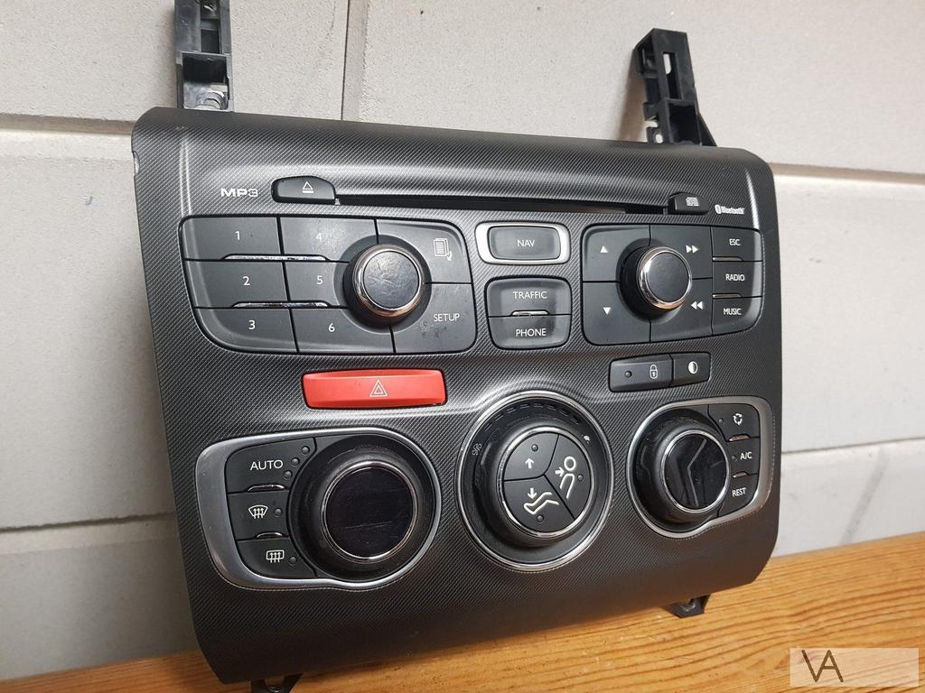 Citroen C4 en DS4 kachelpaneel radio bediening 9666027877, Ophalen of Verzenden, Gebruikt, Citroën