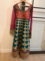 Mooie Indiase Anarkali Jurk - Maat M, Ophalen, Zo goed als nieuw, Maat 38/40 (M), Overige kleuren