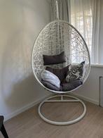 Hang-stoel, Ophalen, Wit, Zo goed als nieuw, Eén