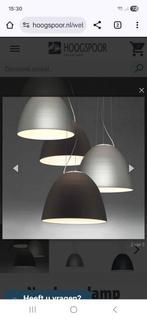 ARTEMIDE NUR DESIGN HANGLAMP, Huis en Inrichting, Lampen | Hanglampen, Ophalen, Zo goed als nieuw, Metaal, 75 cm of meer