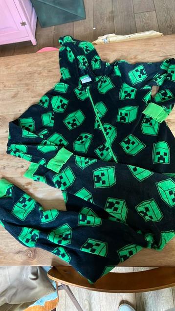 Minecraft onsie mt 152/158 beschikbaar voor biedingen