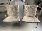 Harvink Uncle Sam design stoelen wit, Huis en Inrichting, Ophalen, Modern design, Gebruikt, Twee