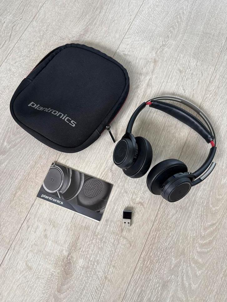 Plantronics Voyager Focus - Noise Cancelling Headset, Audio, Tv en Foto, Koptelefoons, Gebruikt, Op oor (supra aural), Overige merken
